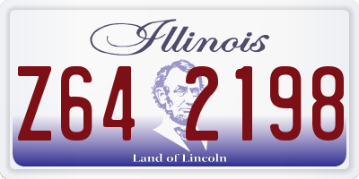 IL license plate Z642198