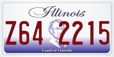 IL license plate Z642215