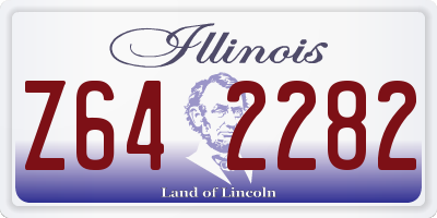 IL license plate Z642282