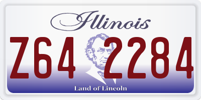 IL license plate Z642284