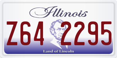IL license plate Z642295