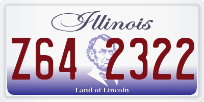 IL license plate Z642322