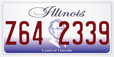 IL license plate Z642339