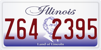 IL license plate Z642395