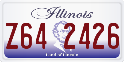 IL license plate Z642426