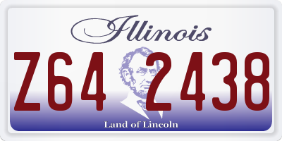 IL license plate Z642438