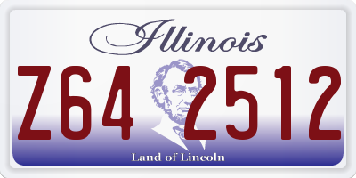 IL license plate Z642512