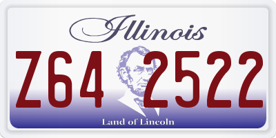 IL license plate Z642522
