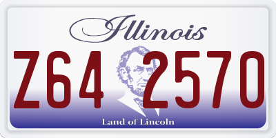 IL license plate Z642570