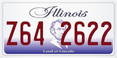 IL license plate Z642622