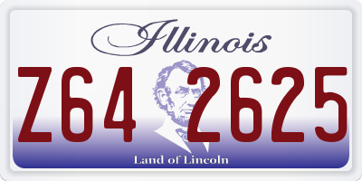 IL license plate Z642625
