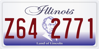 IL license plate Z642771