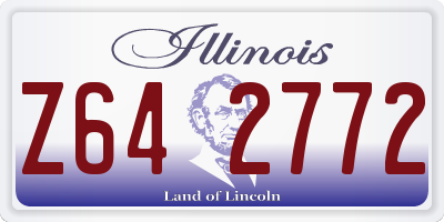 IL license plate Z642772