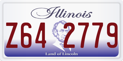 IL license plate Z642779