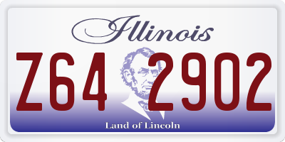 IL license plate Z642902