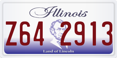 IL license plate Z642913