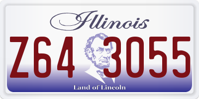 IL license plate Z643055
