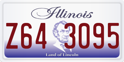 IL license plate Z643095