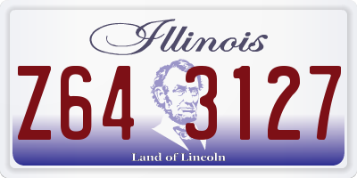 IL license plate Z643127