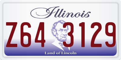 IL license plate Z643129