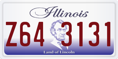 IL license plate Z643131
