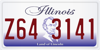 IL license plate Z643141