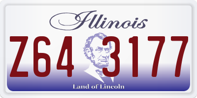 IL license plate Z643177