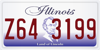 IL license plate Z643199