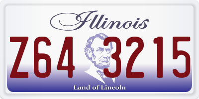 IL license plate Z643215