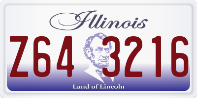 IL license plate Z643216