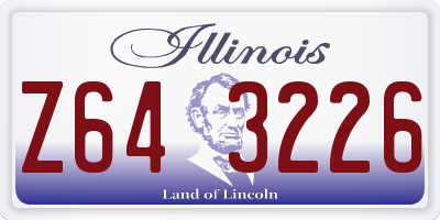 IL license plate Z643226