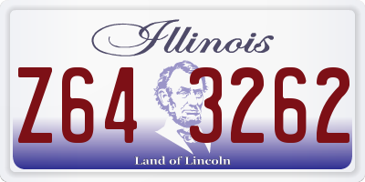 IL license plate Z643262