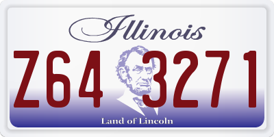 IL license plate Z643271
