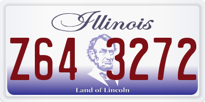 IL license plate Z643272