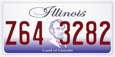 IL license plate Z643282