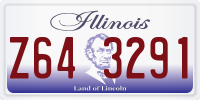 IL license plate Z643291