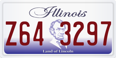 IL license plate Z643297