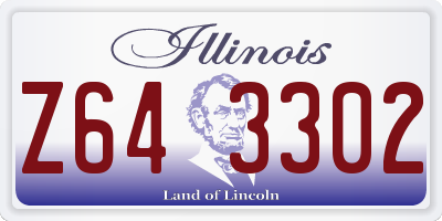 IL license plate Z643302