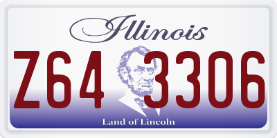 IL license plate Z643306