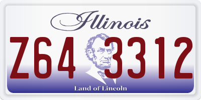 IL license plate Z643312