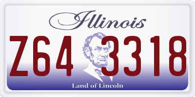IL license plate Z643318