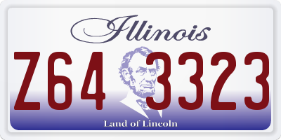 IL license plate Z643323