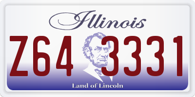 IL license plate Z643331