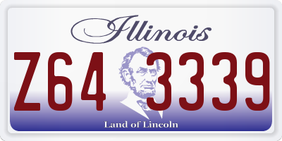 IL license plate Z643339