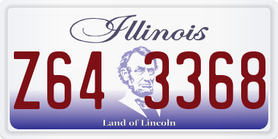 IL license plate Z643368