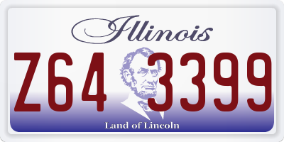 IL license plate Z643399