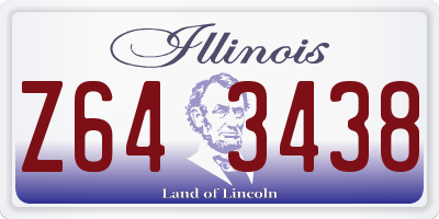 IL license plate Z643438