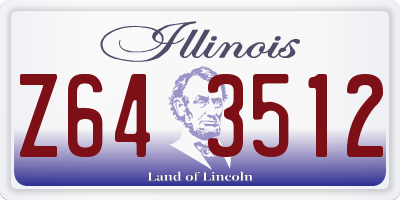 IL license plate Z643512