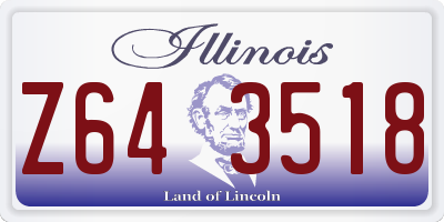 IL license plate Z643518