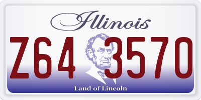 IL license plate Z643570